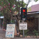 Australia's most remote traffic light