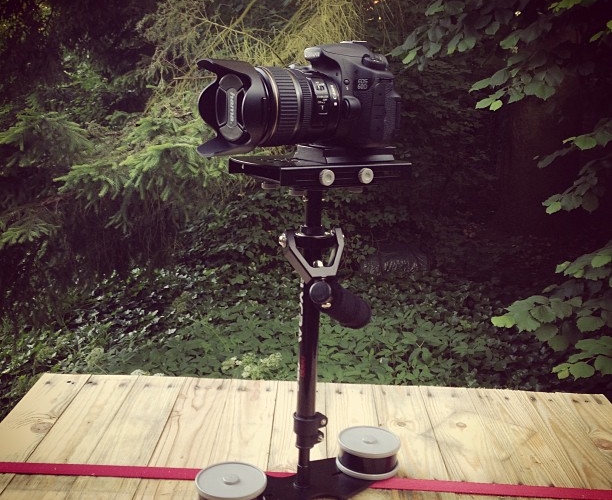 Mein neues Spielzeug #flycam #nano #dslr (Instagram)